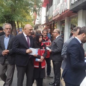 Beyaz Baston Görme Engelliler Günü Münasebetiyle Farkındalık Yürüyüşü Gerçekleştirildi.  - fotoğraf 3