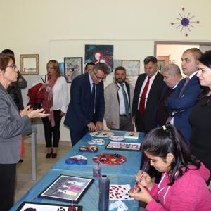 Azerbaycan Cumhuriyeti Çalışma ve Halkın Sosyal Güvenliği Bakanlığı Teknik Heyeti Saray Engelsiz Yaşam ve Rehabilitasyon Merkezinde İncelemelerde Bulundu - fotoğraf 2