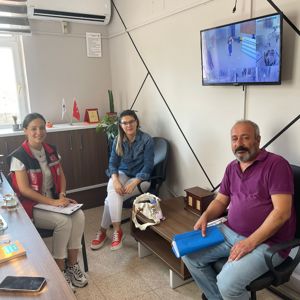 #MezitliSHM tarafından Çocuklar Güvende Projesi kapsamında Fatma Aliye M.T.A.L ve 100. Yıl Anadolu Lisesi ziyaret edilerek okul idarecileri ve rehber öğretmenlere bilgilendirme ve rehberlik çalışması yapıldı. - fotoğraf 1