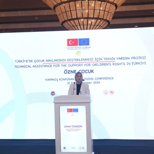 "Türkiye'de Çocuk Haklarının Desteklenmesi için Teknik Yardım Projesi"nin kapanış töreni düzenlendi - fotoğraf 1