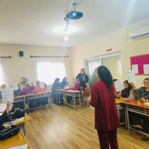 #ModülerAileEğitimProgramı kapsamında eğiticimiz tarafından Kur'an Kursu öğrencilerine "Aile İçi İletişim" konulu eğitim verildi. - fotoğraf 1