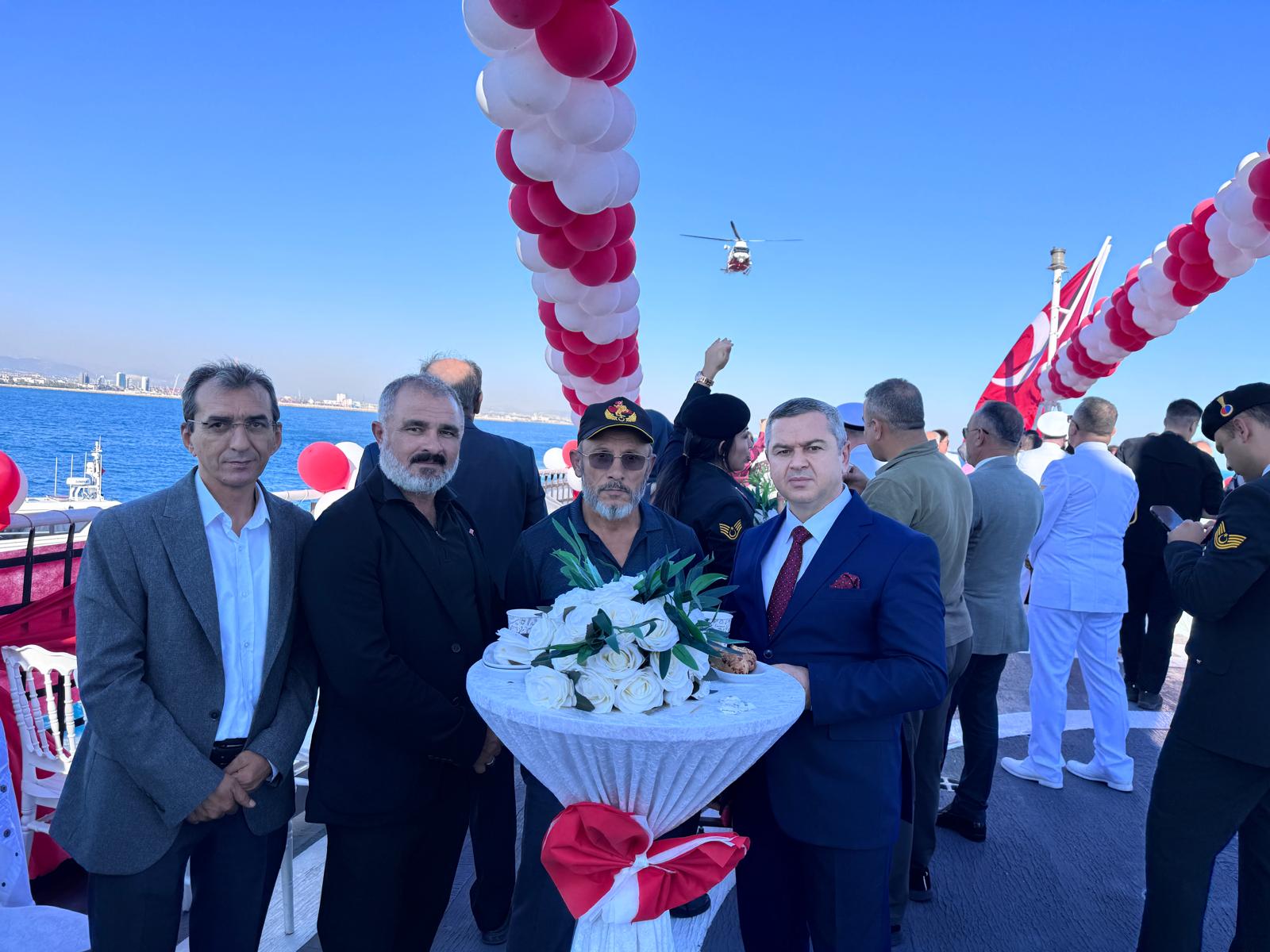 Valimiz Sn. Ali Hamza Pehlivan, İl Müdürümüz Naci Yılmaz ve İl protokolünün katılımıyla 29 Ekim Cumhuriyet Bayramı vesilesiyle; Aziz Şehitlerimizin saygıdeğer aileleri ve kahraman Gazilerimizle TCSG Yaşam Gemisinde bir araya geldik.
