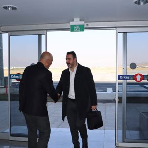 İl Müdürümüz Abdulbari AKSOY Sayın Genel Müdürümüzü Havalimanında karşılamıştır - fotoğraf 1