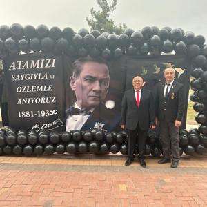 CUMHURİYETİMİZİN KURUCUSU GAZİ MUSTAFA KEMAL  ATATÜRK ÖLÜMÜNÜN 86.YILINDA DÜZENLENEN PROGRAMLA ANILDI. - fotoğraf 12