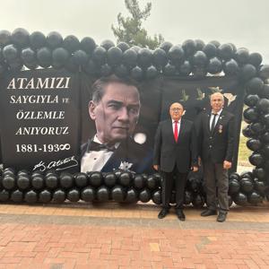 CUMHURİYETİMİZİN KURUCUSU GAZİ MUSTAFA KEMAL  ATATÜRK ÖLÜMÜNÜN 86.YILINDA DÜZENLENEN PROGRAMLA ANILDI. - fotoğraf 14