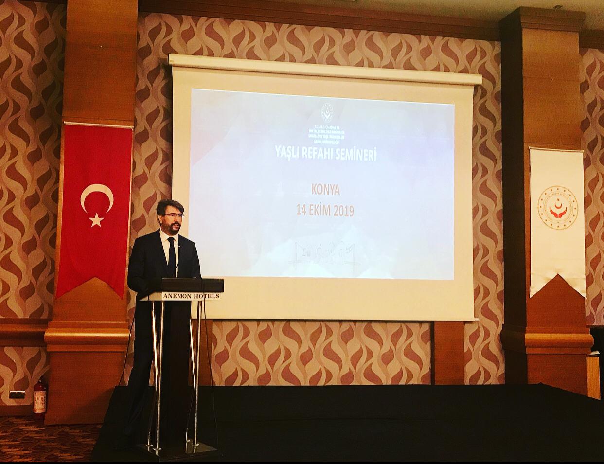 Yaşlı Refahı Bölgesel Seminerlerinin Yedincisi Konya’da Gerçekleştirildi