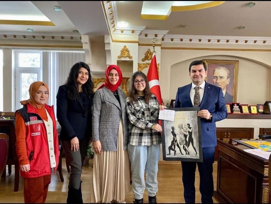 Ortaköy Sosyal Hizmet Merkezi Müdürlüğümüz, 25 Kasım Kadına Yönelik Şiddetle Mücadele Günü Kapsamında Etkinlikler Düzenledi! - fotoğraf 4