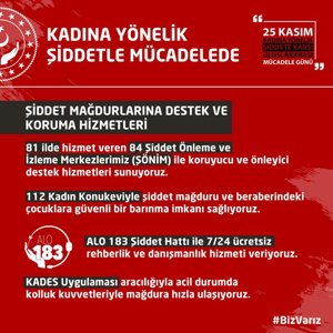84 ŞÖNİM ve 112 Kadın Konukevimizle şiddet mağdurlarına destek oluyoruz.  - fotoğraf 1