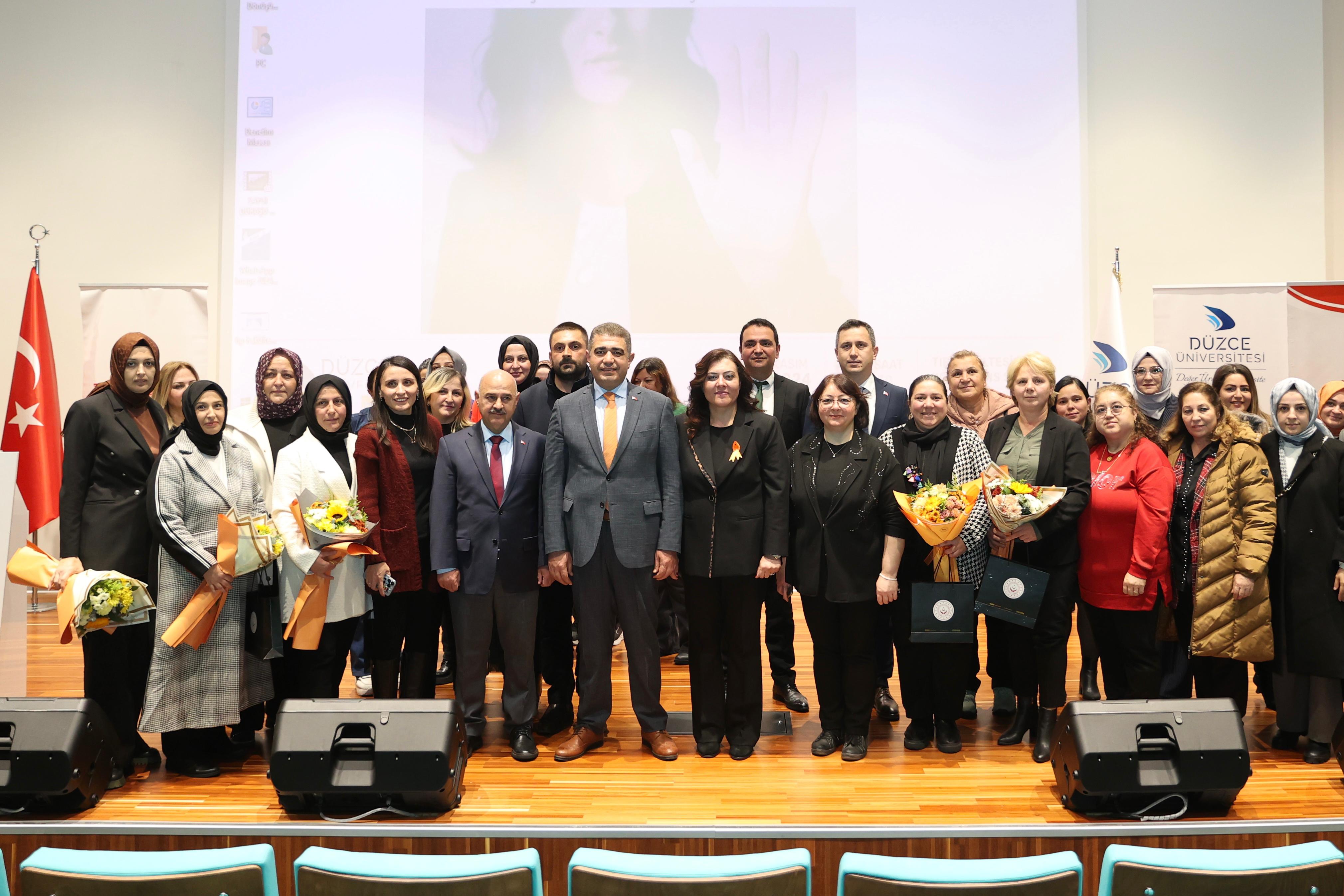 25 Kasım Kadına Yönelik Şiddete Karşı Uluslararası Mücadele Günü Etkinliği Düzenlendi