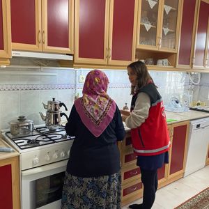 Kahve Bahane Projesi Kapsamında Yaşlılar Ziyaret Edildi. - fotoğraf 1