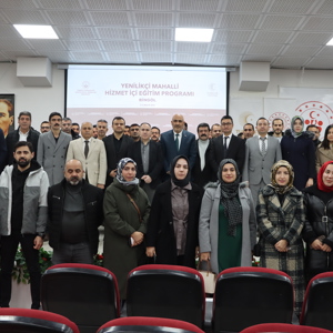 Yenilikçi Mahalli Hizmet içi Eğitim Programı - fotoğraf 1
