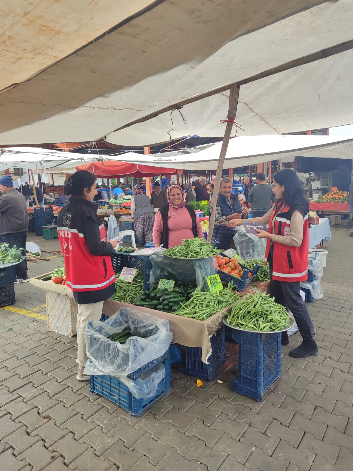 #SilifkeSHM tarafından 25 Kasım Kadına Yönelik Şiddete Karşı Uluslararası Mücadele Günü kapsamında semt pazarında vatandaşlara ve pazarcılara broşür dağıtımı yapılarak farkındalık ve bilinçlendirme çalışmaları yapıldı.