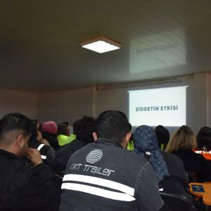 25 Kasım Kadına Yönelik Şiddetle Mücadele Günü Kapsamında Farkındalık İçin O.K.T. TRAILER Fabrikasında Çalişan Personel ile Bir Araya Geldik. - fotoğraf 5