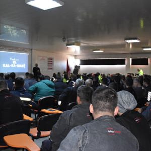 25 Kasım Kadına Yönelik Şiddetle Mücadele Günü Kapsamında Farkındalık İçin O.K.T. TRAILER Fabrikasında Çalişan Personel ile Bir Araya Geldik. - fotoğraf 4
