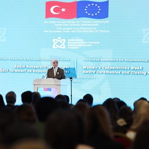 Aile ve Sosyal Hizmetler Bakanımız Göktaş, Kadın Kooperatifleri Haftası Ödül Törenleri ve Kapanış Toplantısı'nda konuştu: - fotoğraf 8