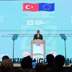 Aile ve Sosyal Hizmetler Bakanımız Göktaş, Kadın Kooperatifleri Haftası Ödül Törenleri ve Kapanış Toplantısı'nda konuştu: - fotoğraf 9