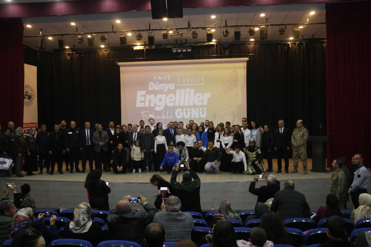 3 Aralık Dünya Engelliler Gününde Farkındalık Etkinliğine Geniş Katılım Sağlandı