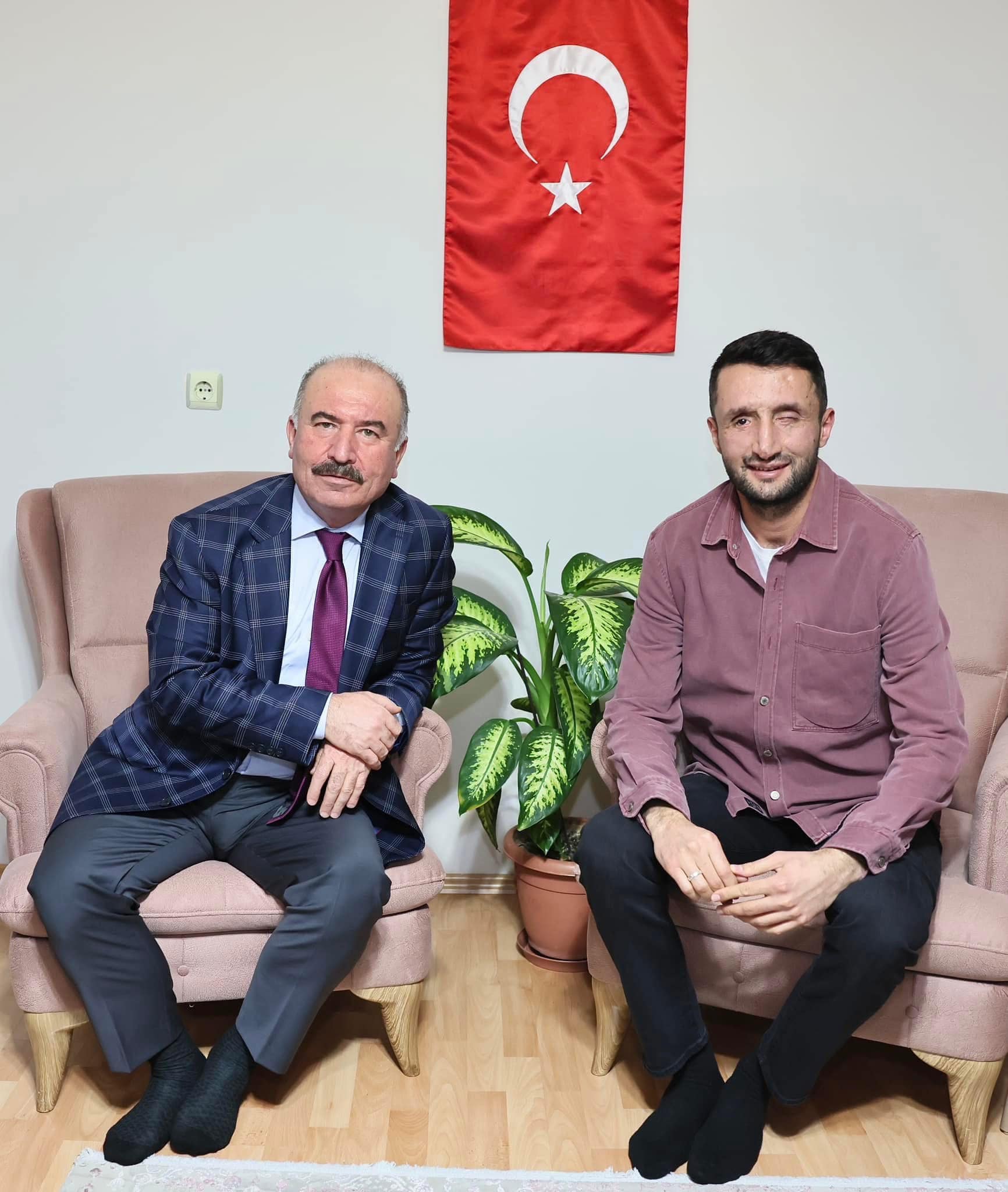 Sayın Valimizin 3 Aralık Engelliler Gününde Gazimize Ziyareti