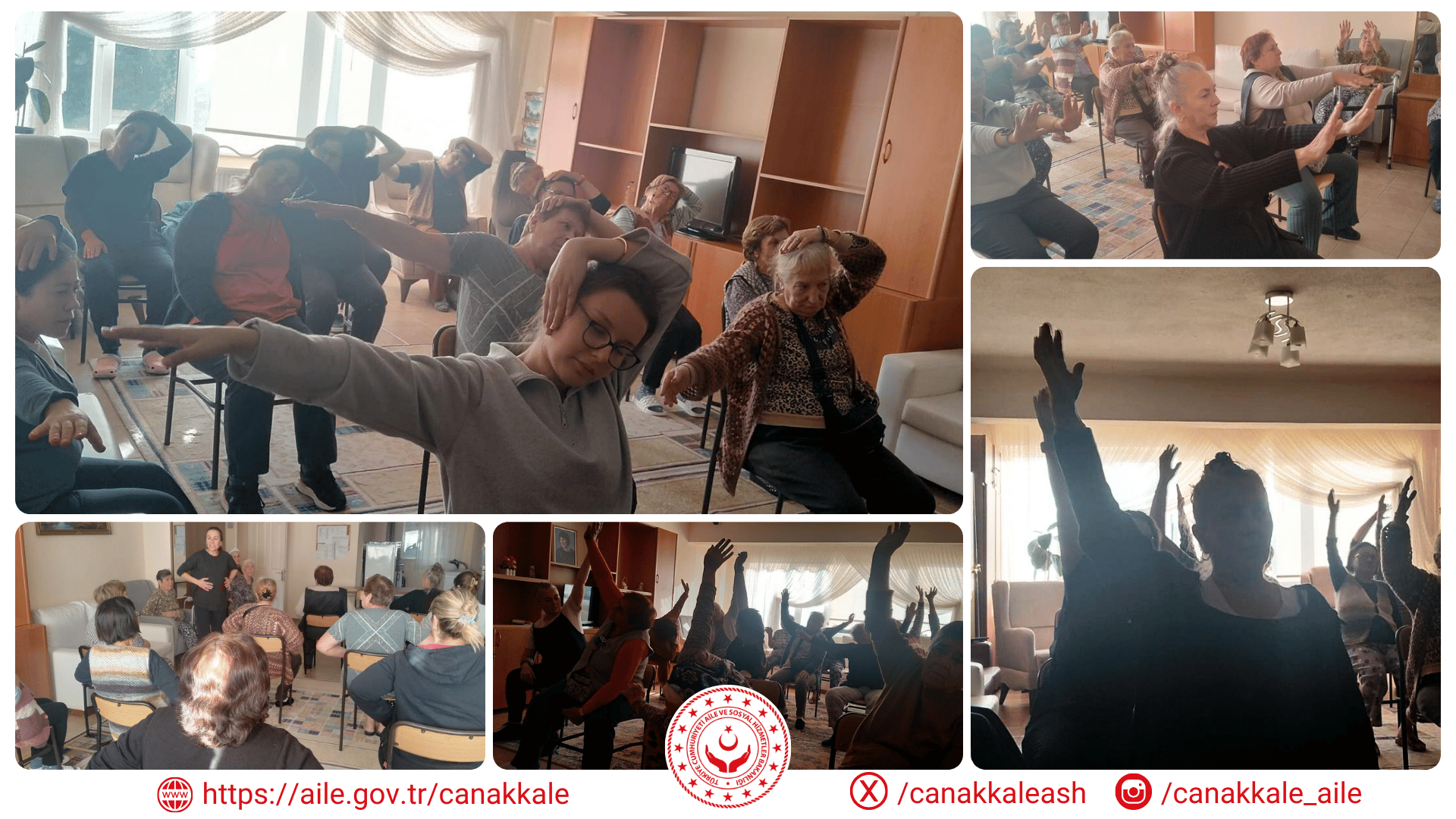 Nefes Egzersizleri ve Sandalye Yogası  Etkinlikleri