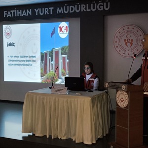 Evladı Fatihan KYK Yurdunda "Vatan ve Kahramanlık Buluşması" Gerçekleştirildi. - fotoğraf 3