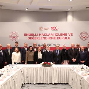 Aile ve Sosyal Hizmetler Bakanımız Göktaş, Engelli Hakları İzleme ve Değerlendirme Kurulu Toplantısı'na Başkanlık Etti - fotoğraf 5