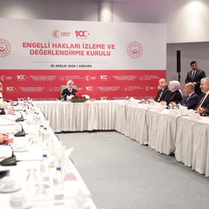 Aile ve Sosyal Hizmetler Bakanımız Göktaş, Engelli Hakları İzleme ve Değerlendirme Kurulu Toplantısı'na Başkanlık Etti - fotoğraf 7