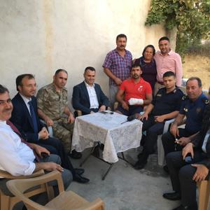 Baris Pinari Harekâti sirasinda Yaralanan Kahraman Gazimiz Uzman Cavus Firat YILMAZ 'i Ziyaret Ettik - fotoğraf 2