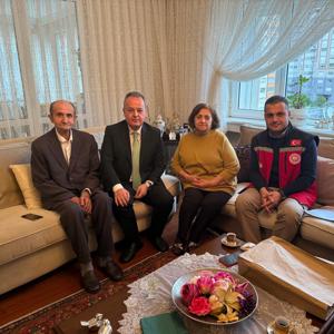 İl Müdürlüğümüze bağlı Sosyal Hizmet Merkezlerimiz tarafından İl genelinde kıymetli Şehit Yakınlarımız ve Kahraman Gazilerimizi ziyaretlere devam ediyoruz.  - fotoğraf 1
