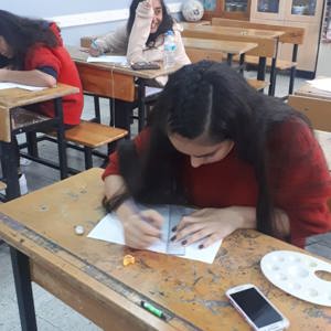  Okul Destek Projesi ve Sosyal Uyum Programı Kapsamında Resim Kursu Açtık - fotoğraf 6