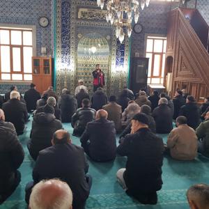 Sosyal Hizmet Merkezlerimiz tarafından ilimiz genelindeki camilerde cuma namazı öncesi koruyucu ve önceliyici hizmetlerimiz kapsamında farkındalık eğitimlerimiz devam ediyor. - fotoğraf 4