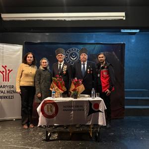 Sosyal Hizmet Merkezlerimiz Tarafından İlçelerimizdeki Kahraman Gazilerimiz ve Kıymetli Şehit Yakınlarımız Yarınımızın Teminatı Çocuklarımız ve Gençlerimizle Buluşmaya Devam Ediyor. - fotoğraf 1