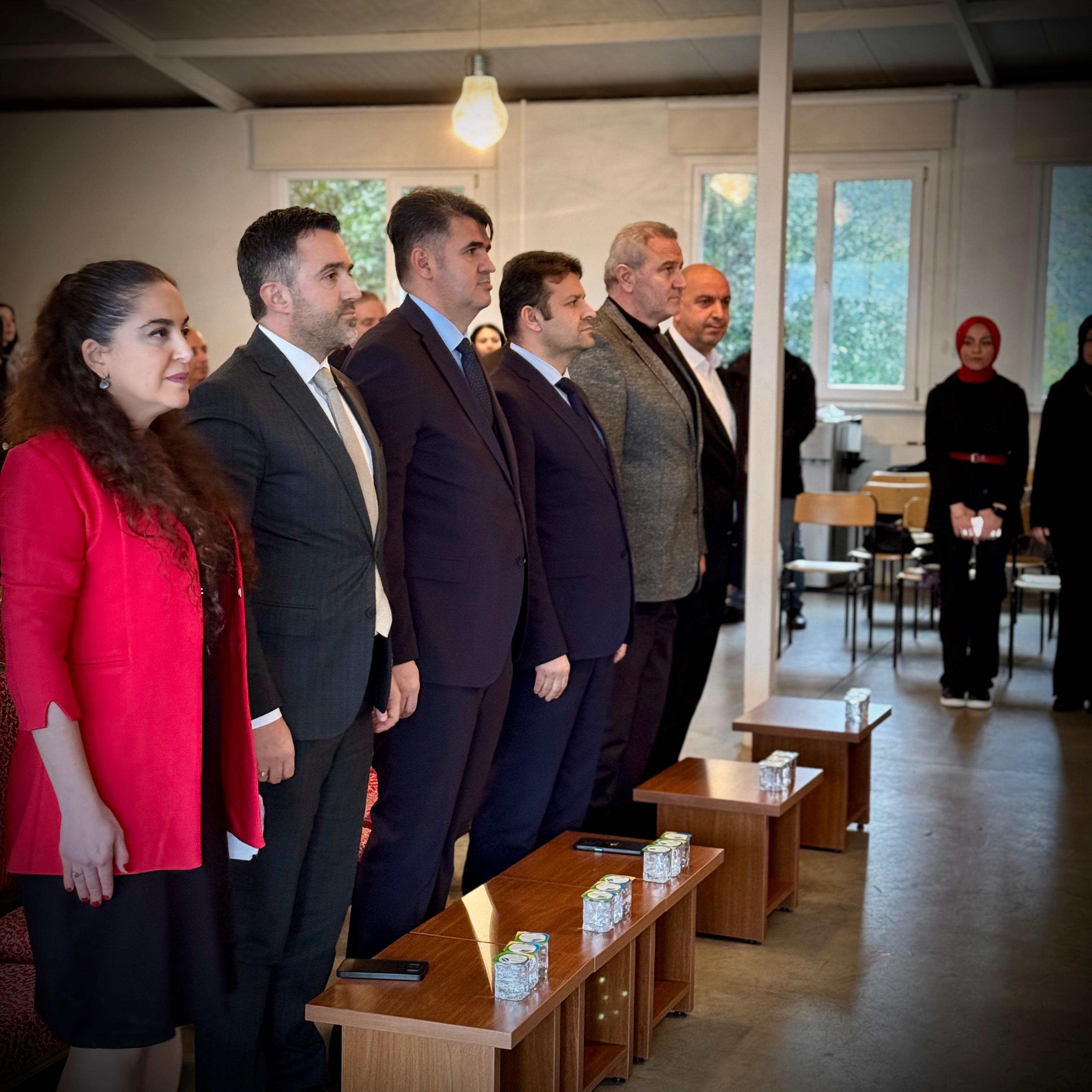 İl Müdürümüz Sn. Ömer TURAN, Sarıyer Kaymakamı Sn. Ömer KALAYLI ile birlikte bağlı kuruluşumuz İstanbul Görme Engelliler ve Rehabilitasyon Merkezi 101.Dönem Mezuniyet Törenine katılmıştır.