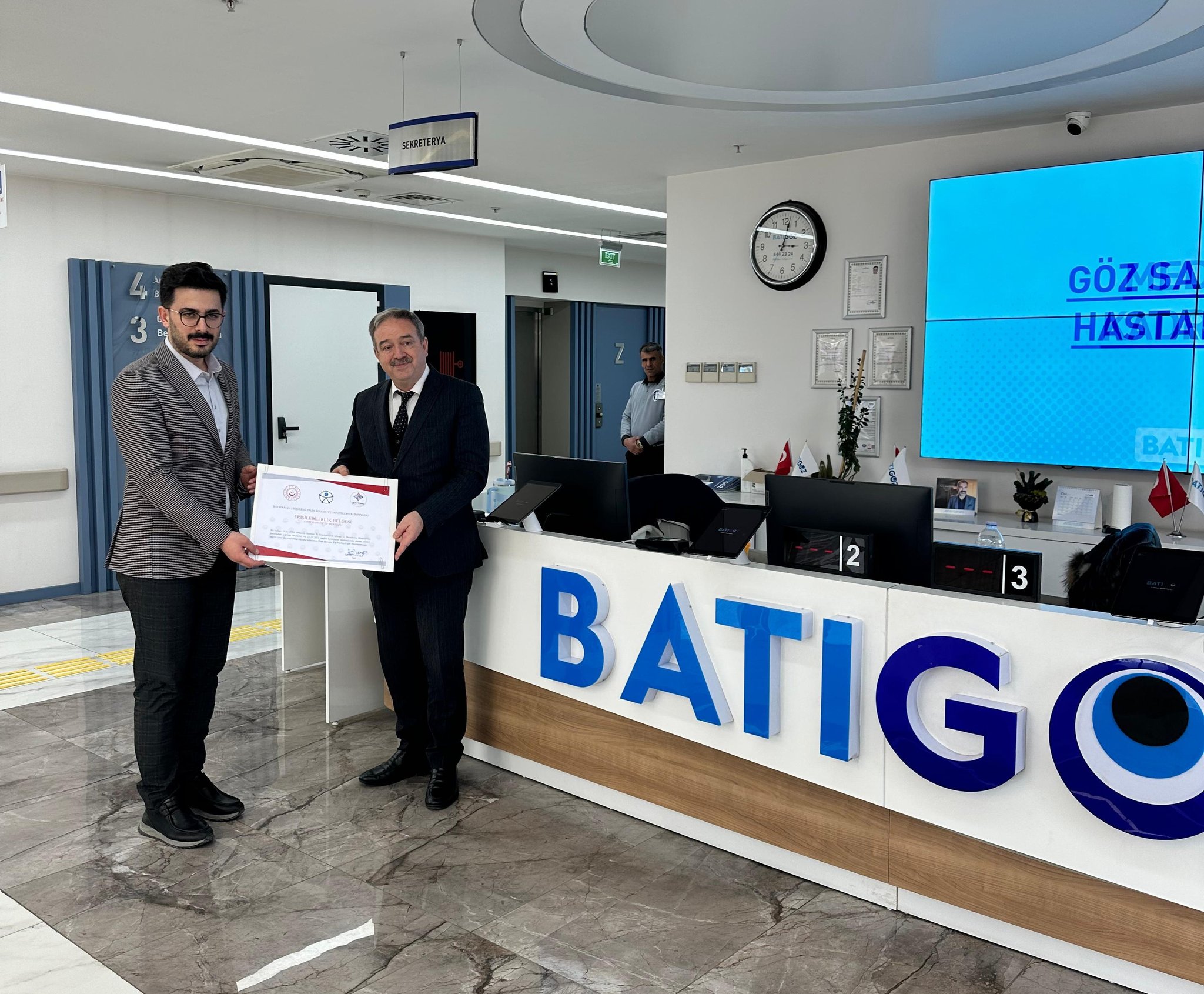 "Erişilebilirlik Belgesi"ni takdim