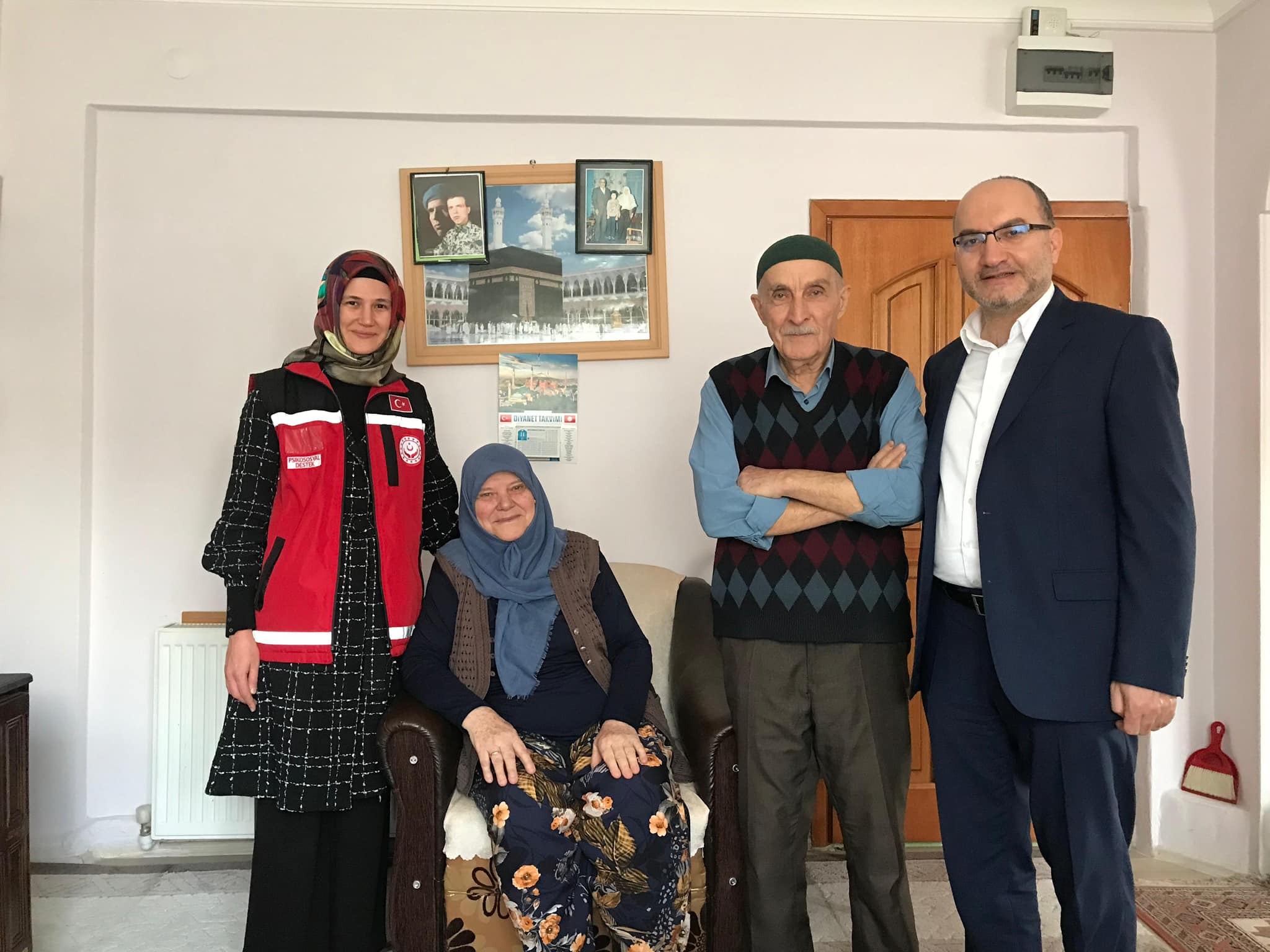 Vatan İçin Fedakârlık Eden Kahramanlarımızın Ailelerine Ziyaretlerimiz Devam Ediyor