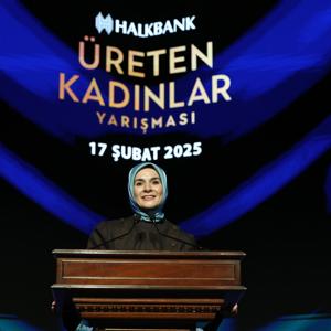 Bakanımız Göktaş, "Halkbank Üreten Kadınlar Yarışması Ödül Töreni"nde konuştu: - fotoğraf 1