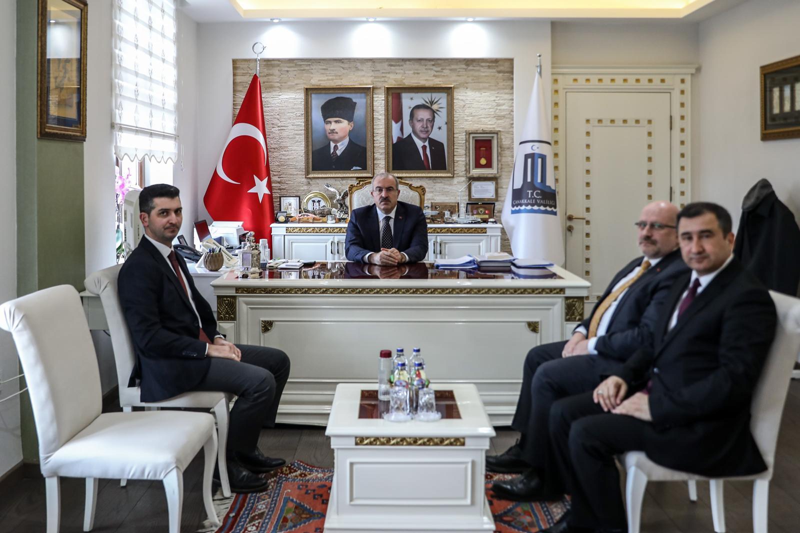 Valimiz Sayın Doç. Dr. Ömer TORAMAN’ı Ziyaret Ettik