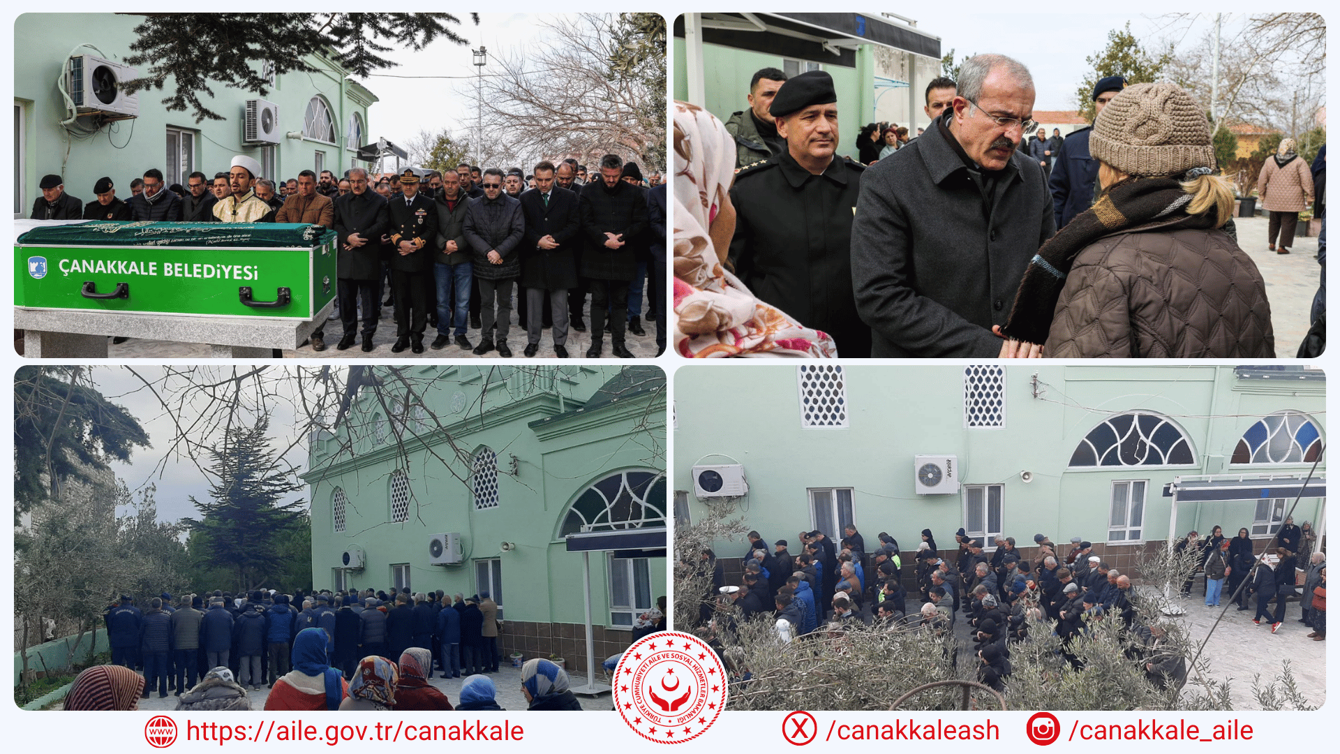 Şehidimiz Çağrı KÜÇÜK’ün Vefat Eden Babası Vahit KÜÇÜK, Dualarla Son Yolculuğuna Uğurlandı