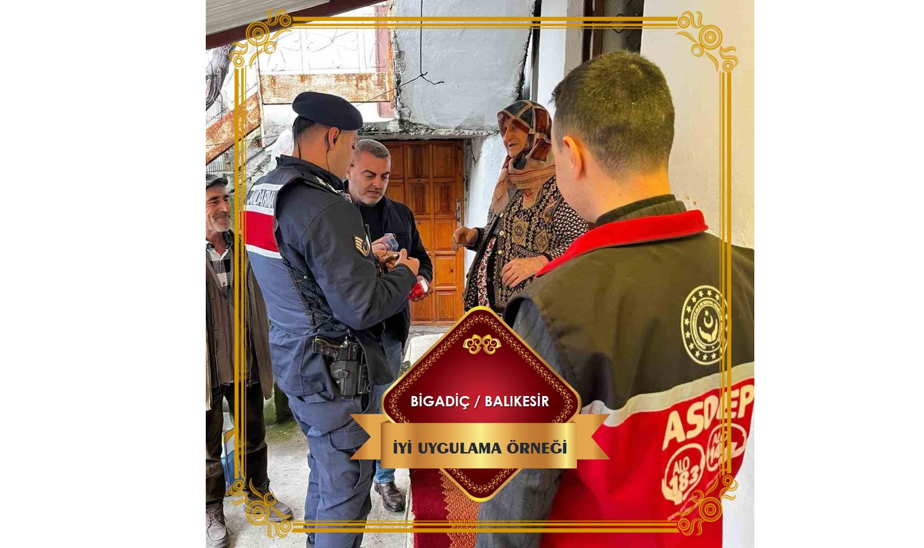 Bigadiç İlçemizde Kaybolma Riski Taşıyan Vatandaşlarımıza Akıllı Kol Saati Dağıtıldı