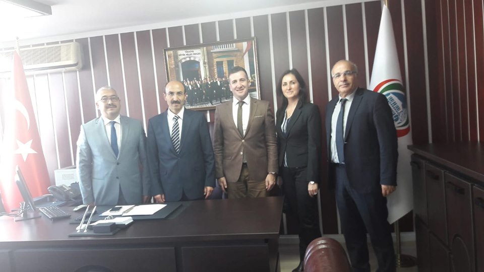 Vali Yardımcısı Sayın Mustafa KILIÇ’ı, İl Müdürümüz ve Müdür Yardımcılarımız  Ziyaret Etti.