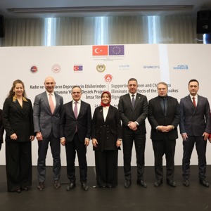 "Kadın ve Çocukların Depremlerin Etkilerinden Korunmasına Yönelik Destek Projesi" imza töreni gerçekleştirildi - fotoğraf 2