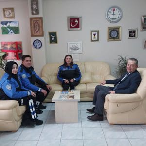 Toplum Destekli Polislik Şube Müdürlüğünden İl Müdürlüğümüze Ziyaret Gerçekleştirildi. - fotoğraf 1