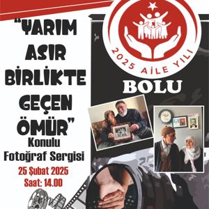 " Yarım Asır Birlikte Geçen Bir Ömür " temalı fotoğraf sergimize siz değerli  vatandaşlarımızı bekleriz - fotoğraf 1