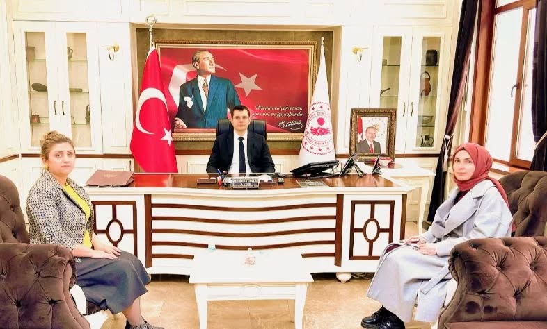 Bigadiç Kaymakamı Sayın Mehmet Halis AYDIN'a Ziyaret