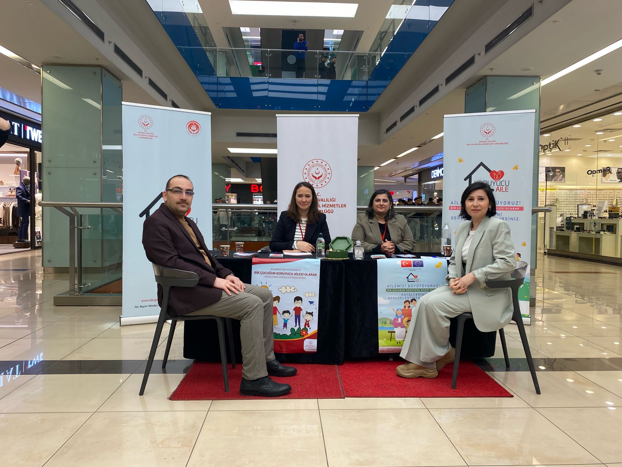 Başkent Ankara'da Koruyucu Aile Tanıtımı İçin Stant Açıldı