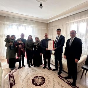 Evliliklerinin 35. Yılını Tamamlayan  Çift Ziyaret Edildi. - fotoğraf 2