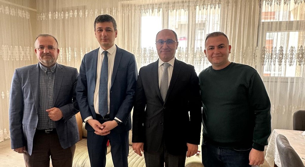 Evliliklerinin 35. Yılını Tamamlayan  Çift Ziyaret Edildi.