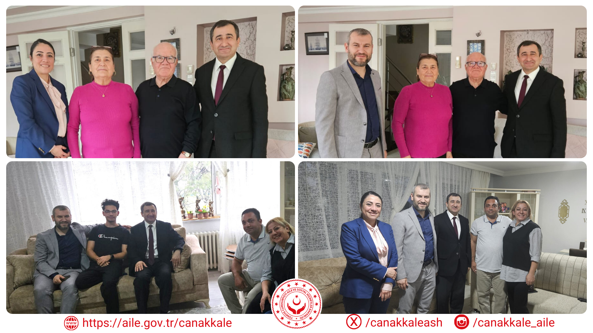 Evliliklerinde 25 Ve 50 Yılı Geride Bırakan Ailelerimizi Ziyaret Ettik