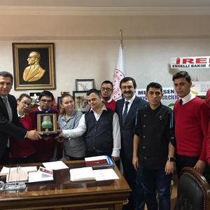 Gökcem Konya Down Özel Çocuklar Eğitim ve Spor Kulübü Derneği İl Müdürümüzü Ziyaret Etti - fotoğraf 1
