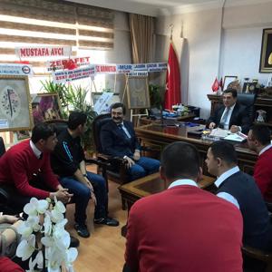 Gökcem Konya Down Özel Çocuklar Eğitim ve Spor Kulübü Derneği İl Müdürümüzü Ziyaret Etti - fotoğraf 2