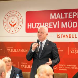 Bugün iftarımızı Valimiz Sn. Davut GÜL, Maltepe Kaymakamı Sn. Bahri TİRYAKİ ve İl Müdürümüz Sn. Ömer TURAN ‘ın katılımıyla Maltepe Huzurevimiz de büyüklerimizle açtık. - fotoğraf 2
